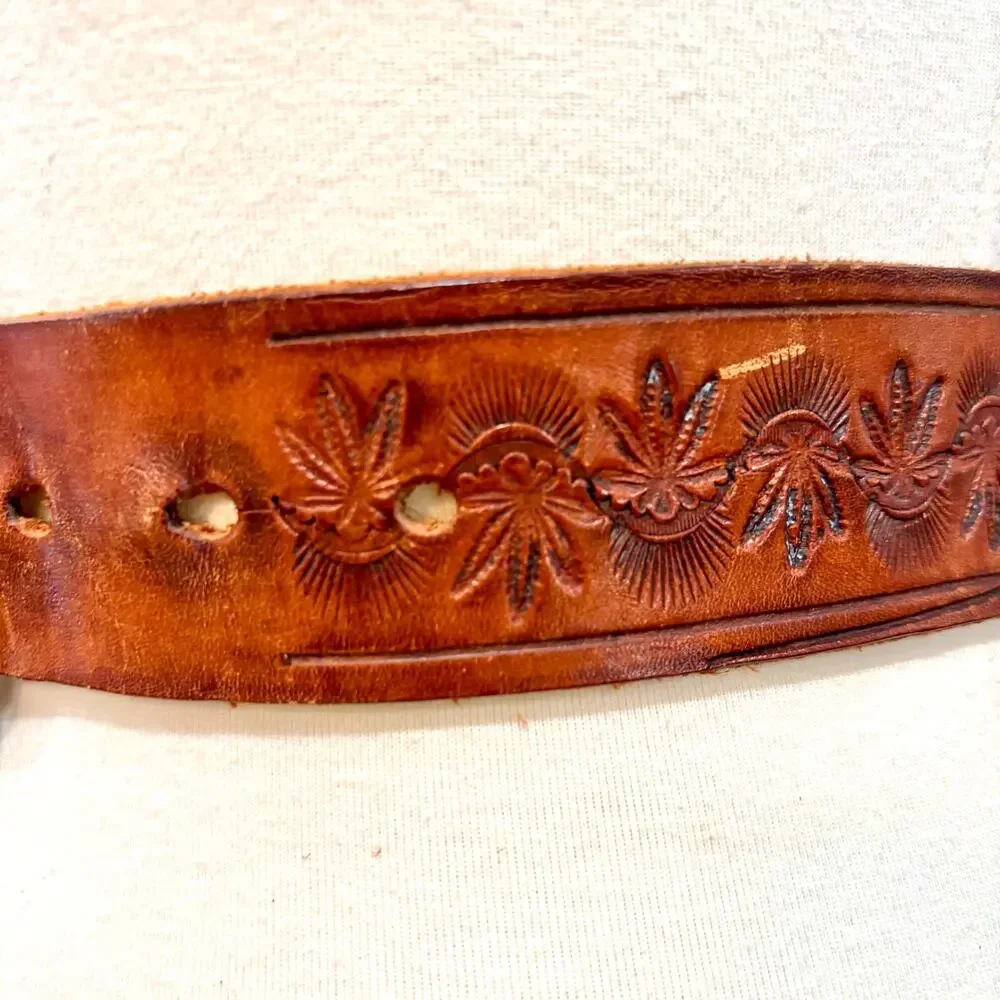 Vintage hand tooled